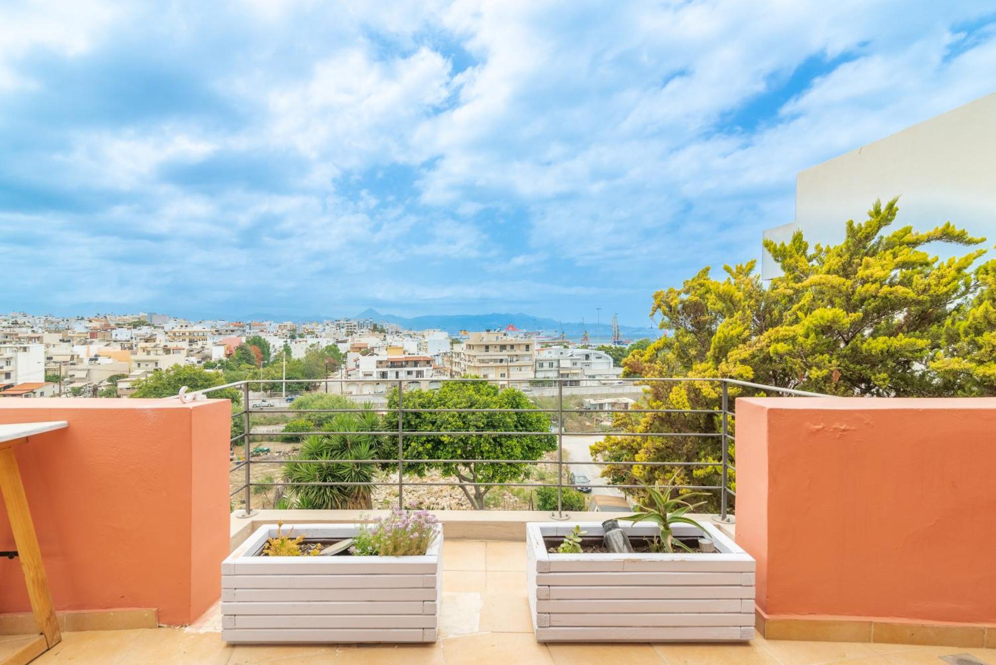 City Loft Near The Airport With Seaview Iráclio Exterior foto